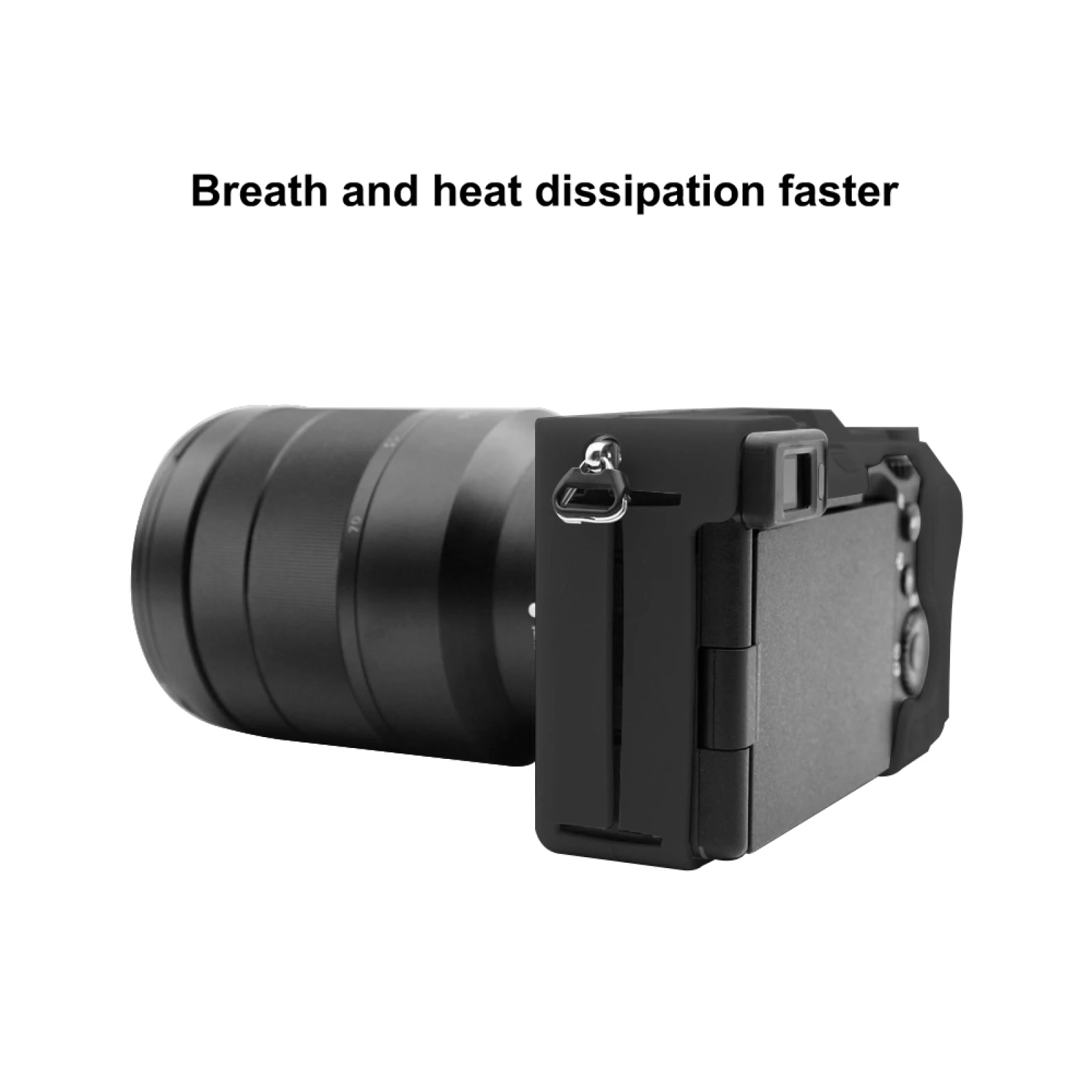 PULUZ Cover Case For Sony A9 / ILCE-9 for A7C ILCE-7C Soft Silicone Camouflage Protective Camera | Электроника