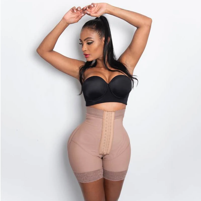 Women's Underwear Postpartum High Compression Bbl Butt Lifter Hip Pads Shapers Shorts Shapewear Skims Fajas Colombianas Cinta