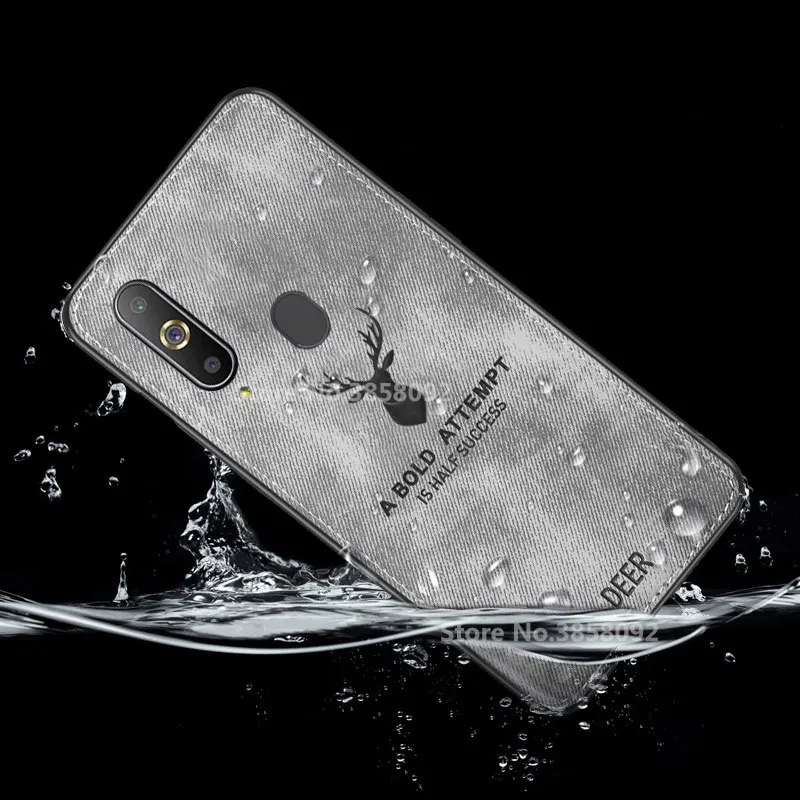 Роскошный мягкий чехол из ТПУ с тканевый чехол для телефона для samsung Galaxy A30 A50 A6 A7 A8 M20 Чехлы для задней панели для Galaxy A90 A80 A70 A40 A20 чехлы