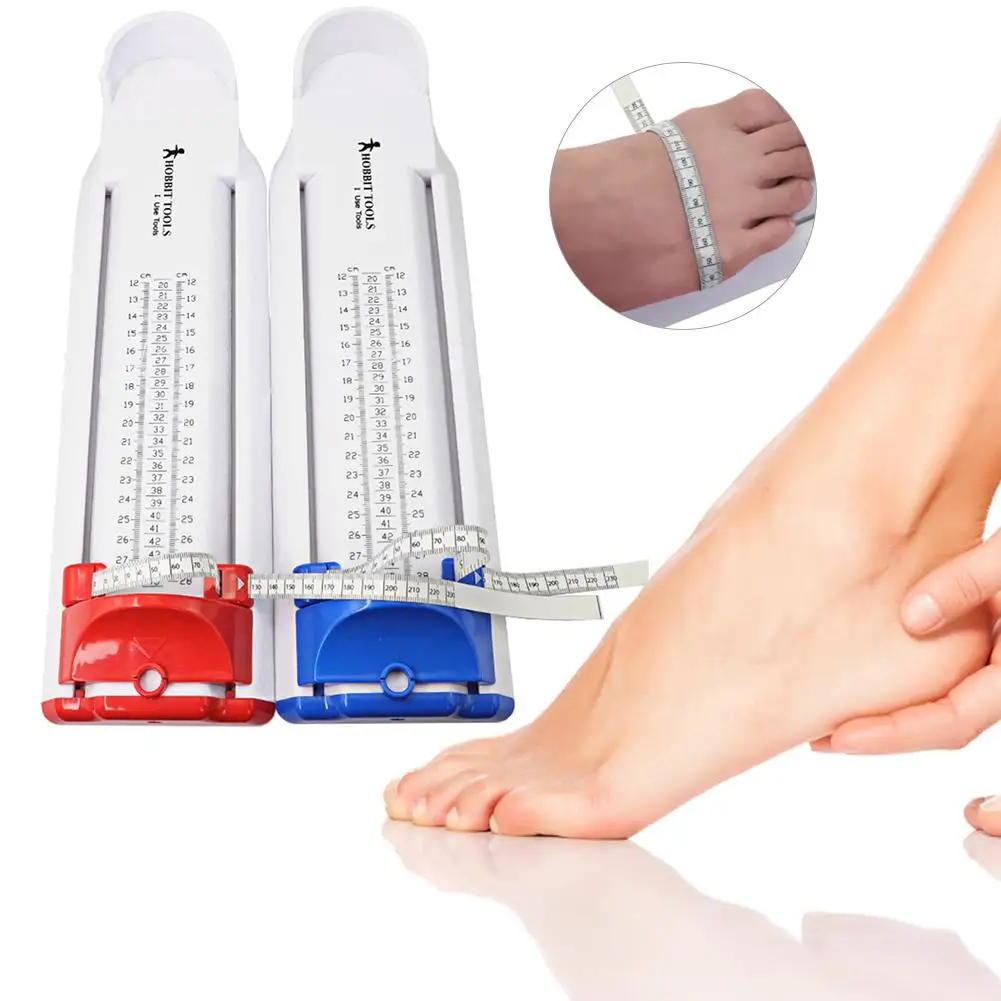 

Foot Measure Gauge Adult's Kid Foot Ruler Shoes Size Measuring Ruler Shoes Length Growing Foot Fitting Ruler Measures Tool