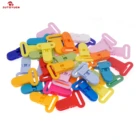 Пластиковые подтяжки для соски-пустышки, D-образные, 25 мм, 28 шт.