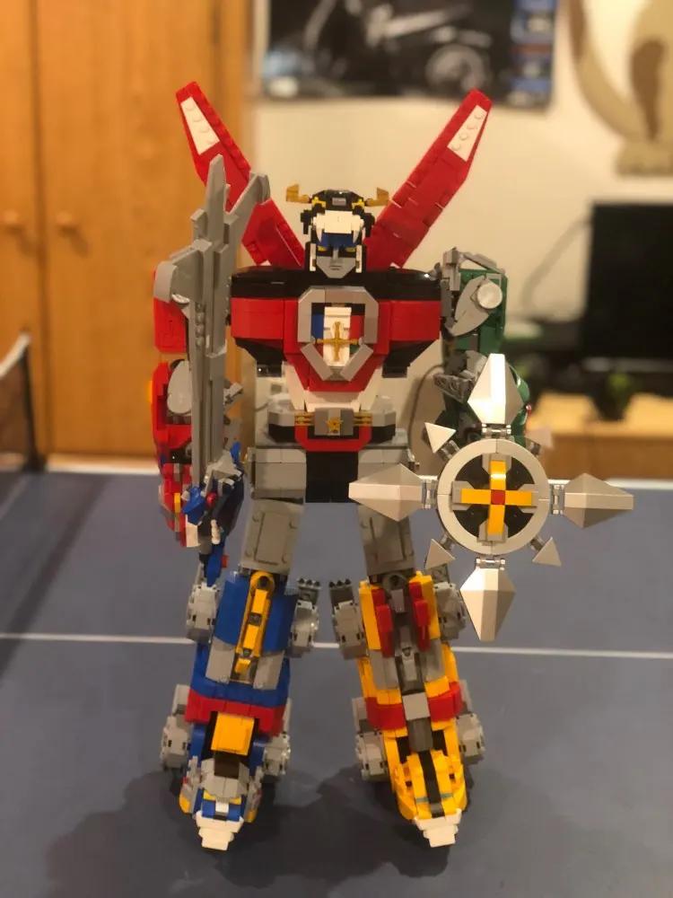 Строительные блоки серии Voltron King Defender Of The Universe материалы для фильмов Набор
