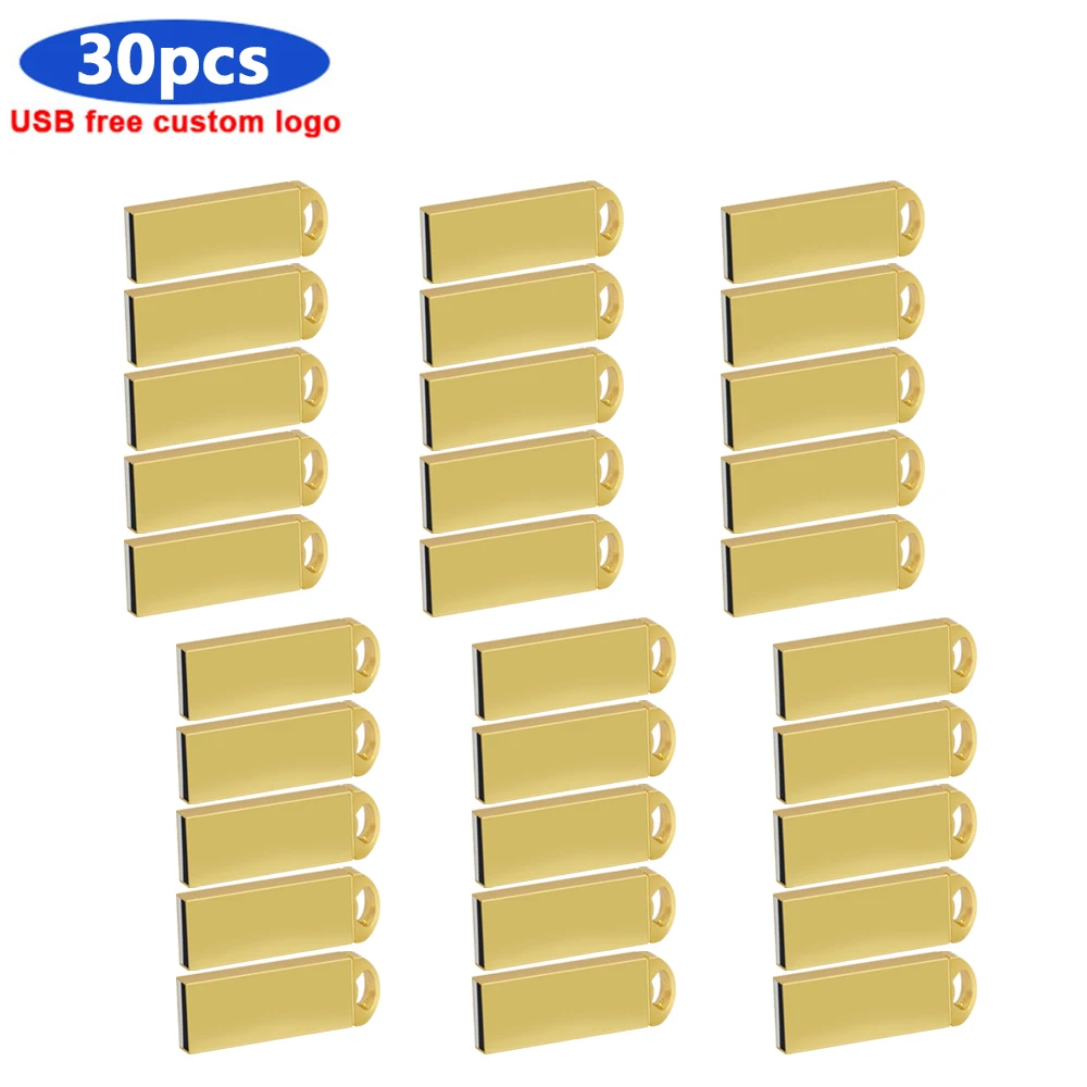 

30pcs/lot usb flash drive64GB 32GB 16GB 8GB usb stick portable cle usb 128GB flash drive pendrive Storage flash disk custom logo