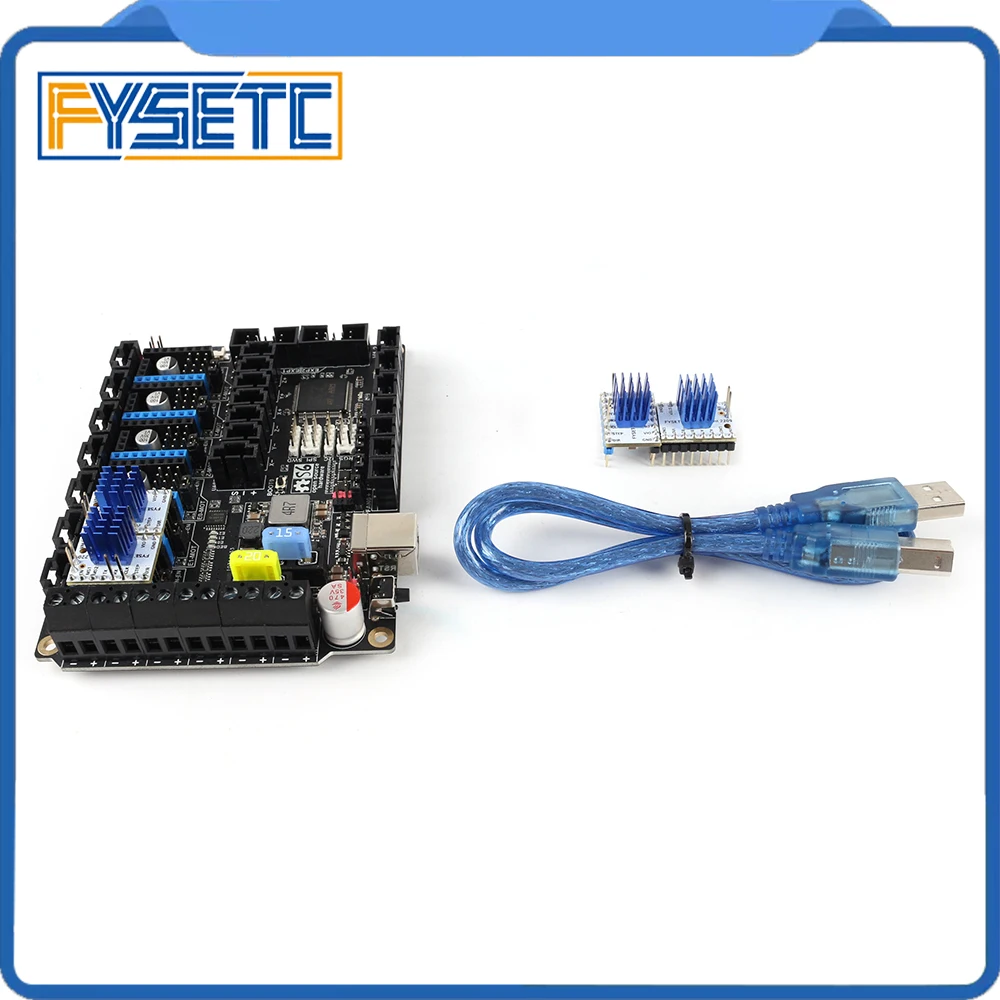Плата управления S6 V2 .0 32 бит с шаговым двигателем 4 шт. TMC2209 V3.1 Uart Flying Wire MX Connector VS F6