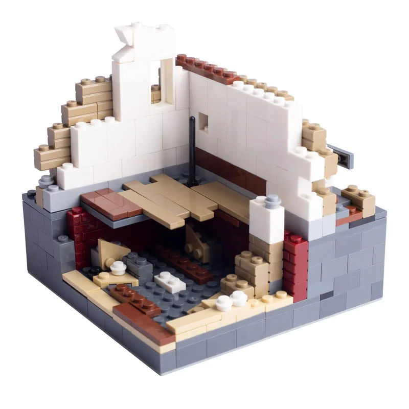 Конструктор Военный WW2 фигурки армии солдаты городская полиция сцены Второй