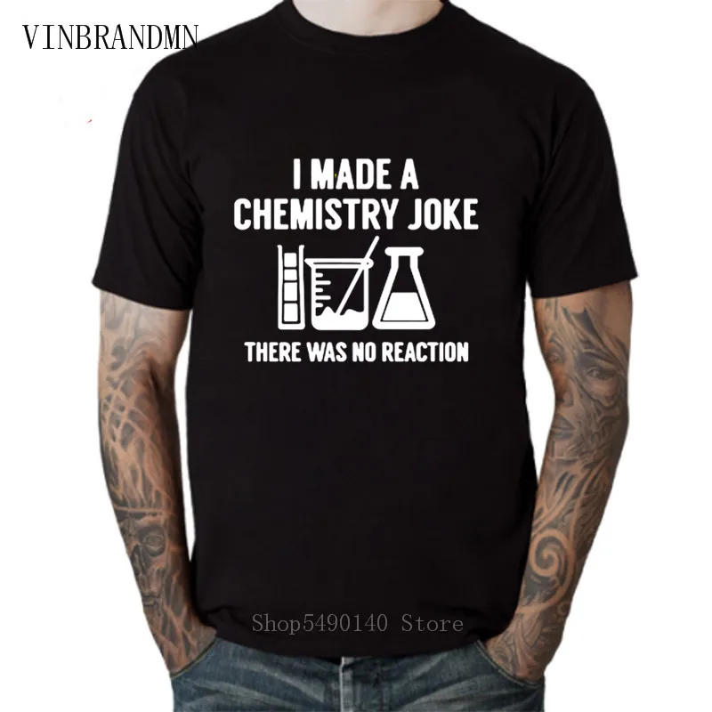 Мужская футболка с журнальным столиком S Ar Ca Sm Science Sarcasm Primary Ele надписью Chemistry Joke