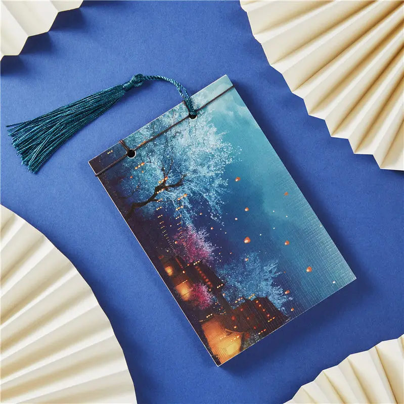 Bullet Journal записная книжка еженедельник канцелярский магазин школьный китайский стиль с кисточками ретро Блокнот ручной работы 016007