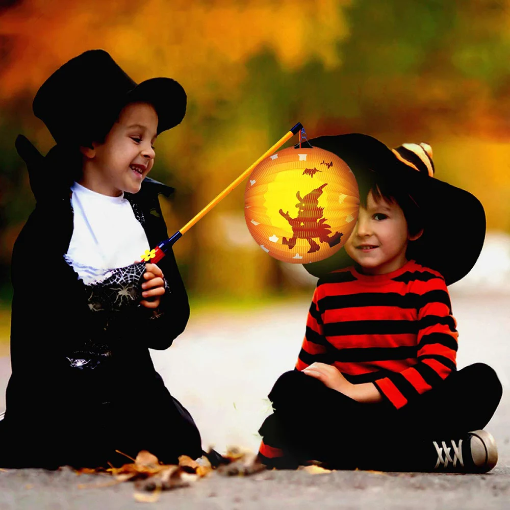 6 шт. светодиодный фонарь палка для Хэллоуина Рождественская вечеринка украшение