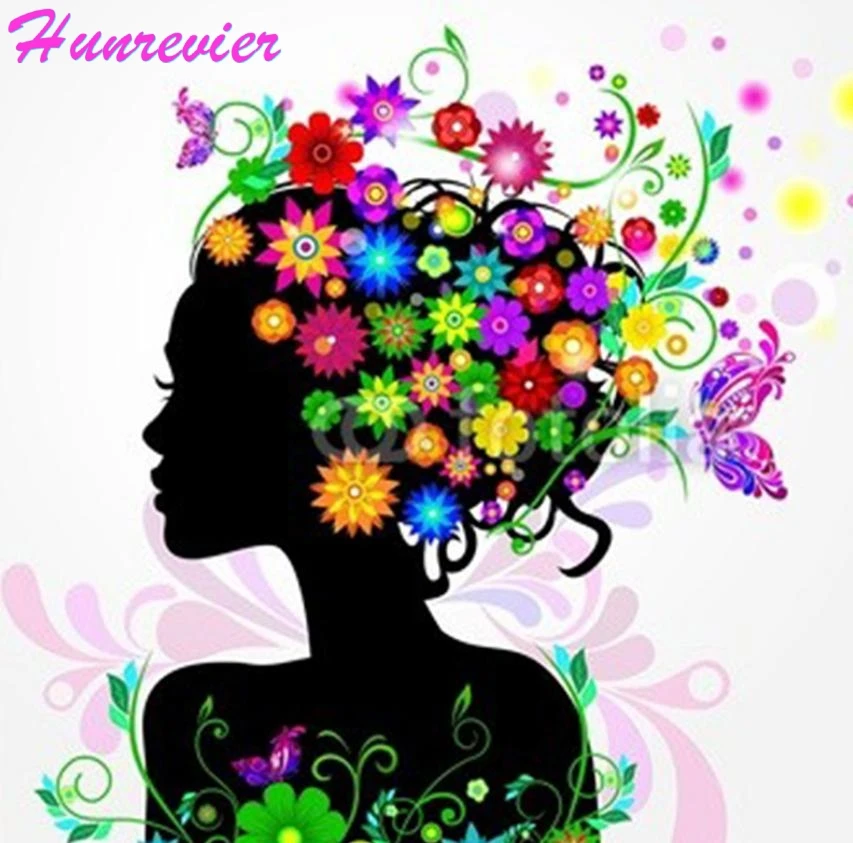 Алмазная Вышивка для девочек лошадь картина цветы вышивка крестиком полная