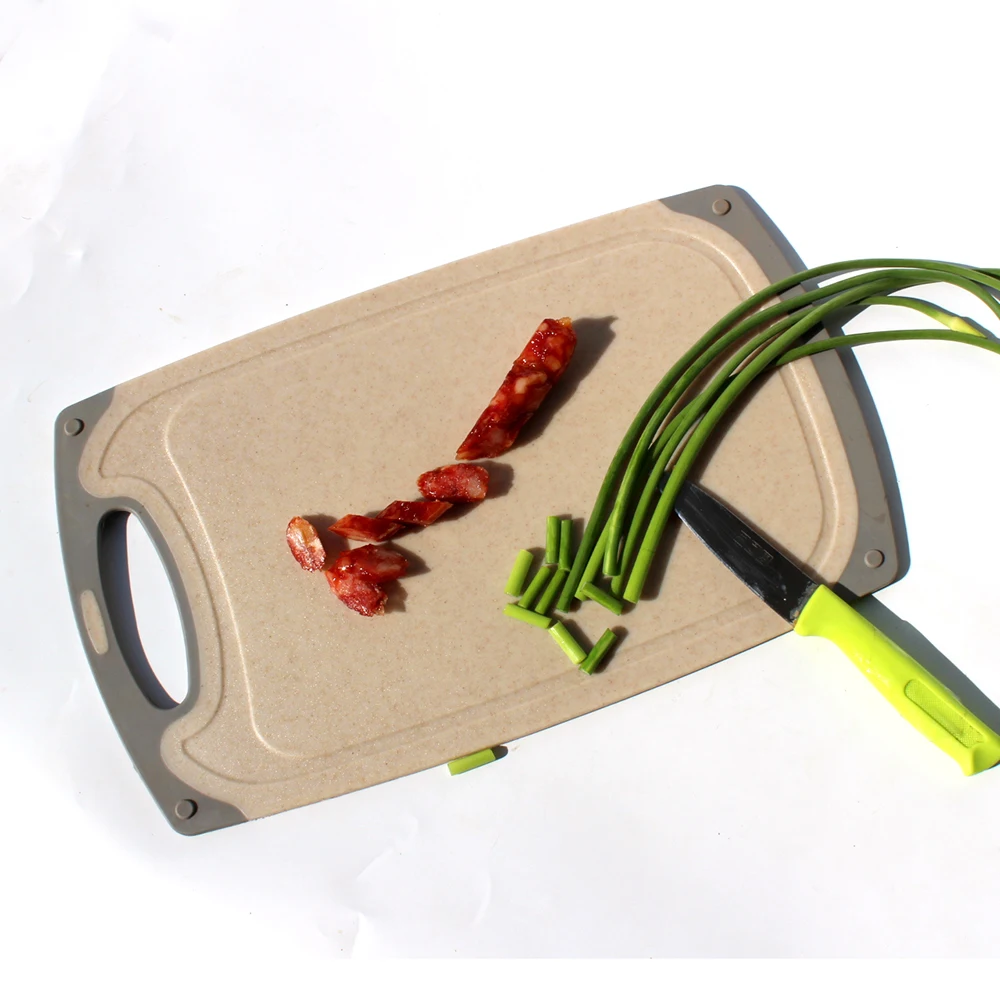 FISSMAN пшеничная соломенная разделочная доска Нескользящие пластиковые коврики