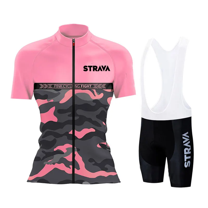 

Трикотажные комплекты для велоспорта STRAVA 2021, красная велосипедная одежда с коротким рукавом, велосипедная майка, велосипедная Джерси, шорт...