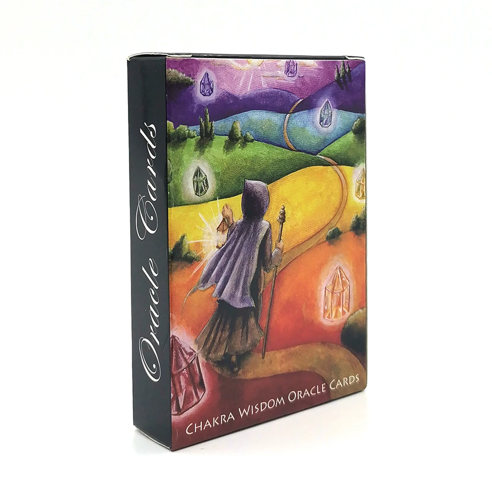 

wisdom mysterious Tarot Oracle Cards game chakra Divination fate Deck table Board Game For Women gifts toys