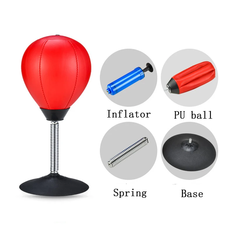 Relaxing Pressure High Quality Desktop Punch Balls Bags Sports 2020 Boxing Fitness Speed Stand Training Tools | Спорт и развлечения