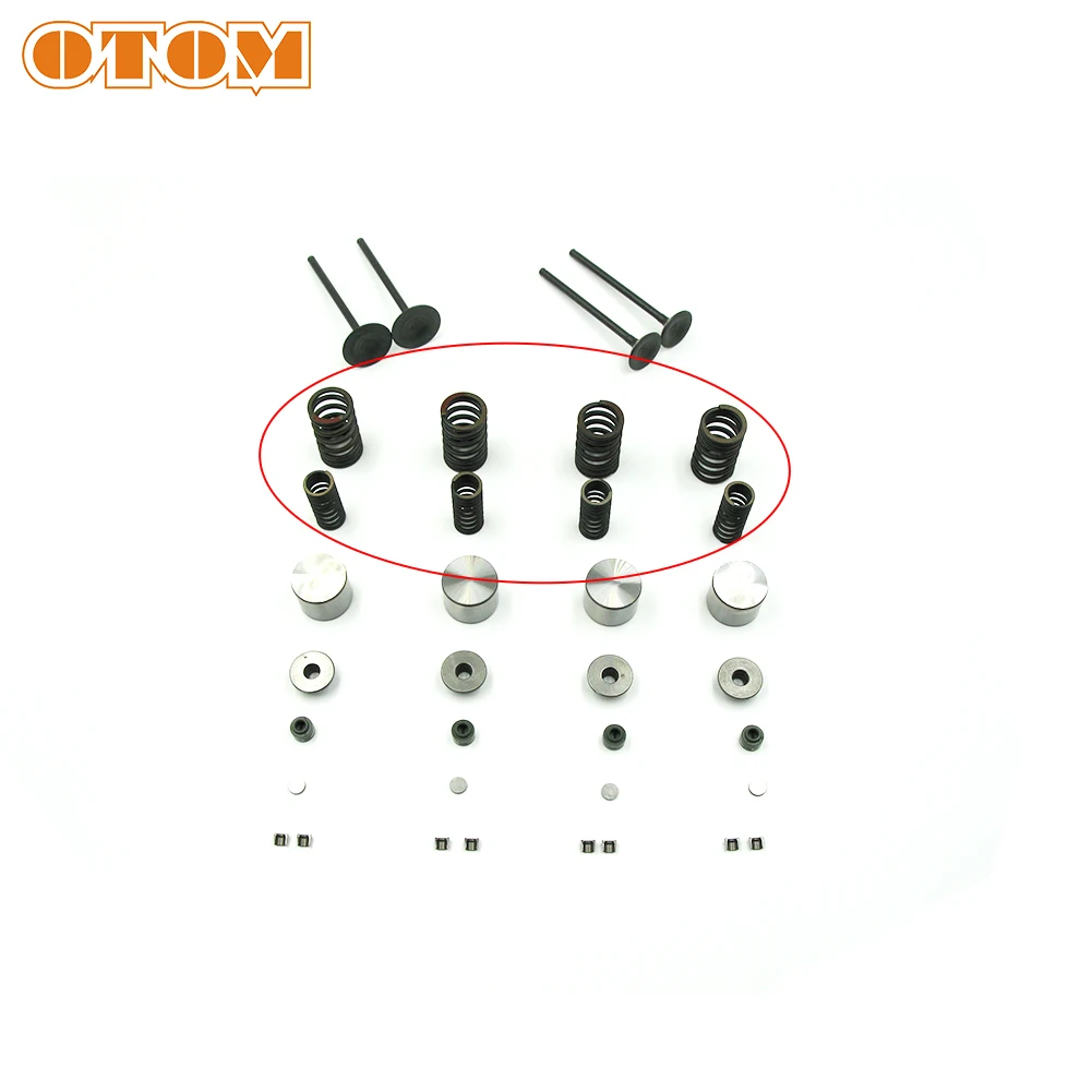 Комплект пружин клапана мотоцикла OTOM для HONDA AX 1 AX1 NX250 NX 250 запчасти уличного