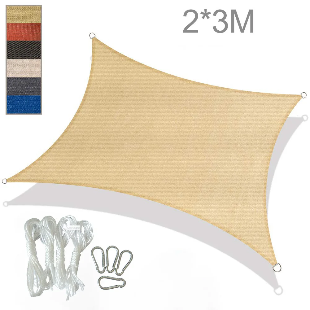 

Waterproof Sun Shelter Triangle Sunshade Awning Parasol Shade Sail Shade Sail Outdoor Canopy Garden Patio Pool Shade Sail Cloth