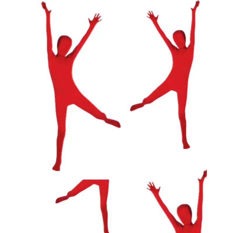 New Year Costumes Stealth Suit Onesie Suits Stage Black Man Invisibility Cloak Show Performance Jumpsuits |