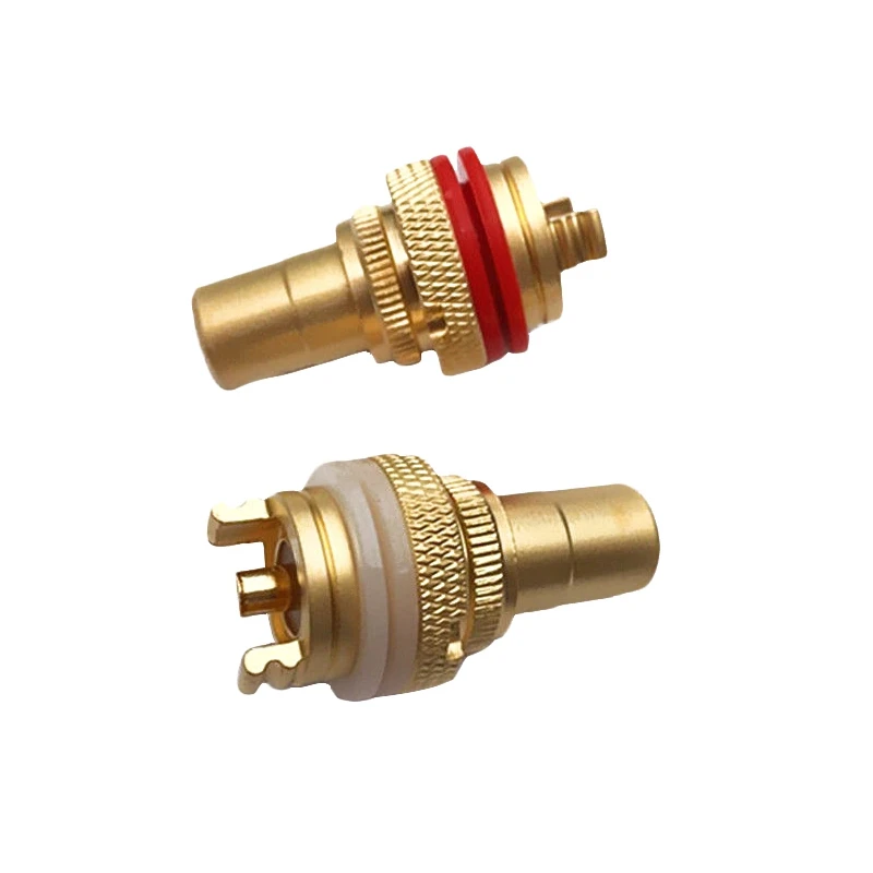 8 шт. красный + белый RCA гнездо шасси высокое качество CMC Женский Разъем Phono медная