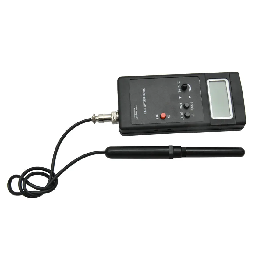 Цифровой Гаусс-метр статическое магнитное поле прибор для проверки Tesla диапазон