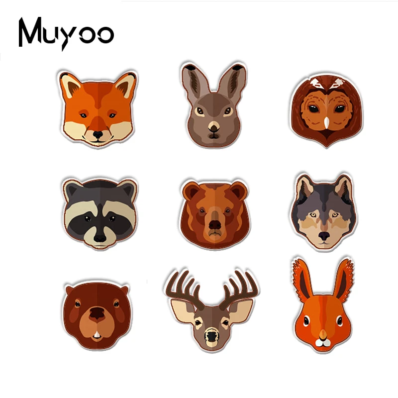 Заколка Для лацканов ручной работы Винтажная заколка с изображением животных