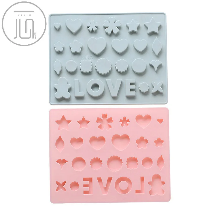 26 даже смешанных карт любовь эпоксидная форма креативная сделай сам силиконовая