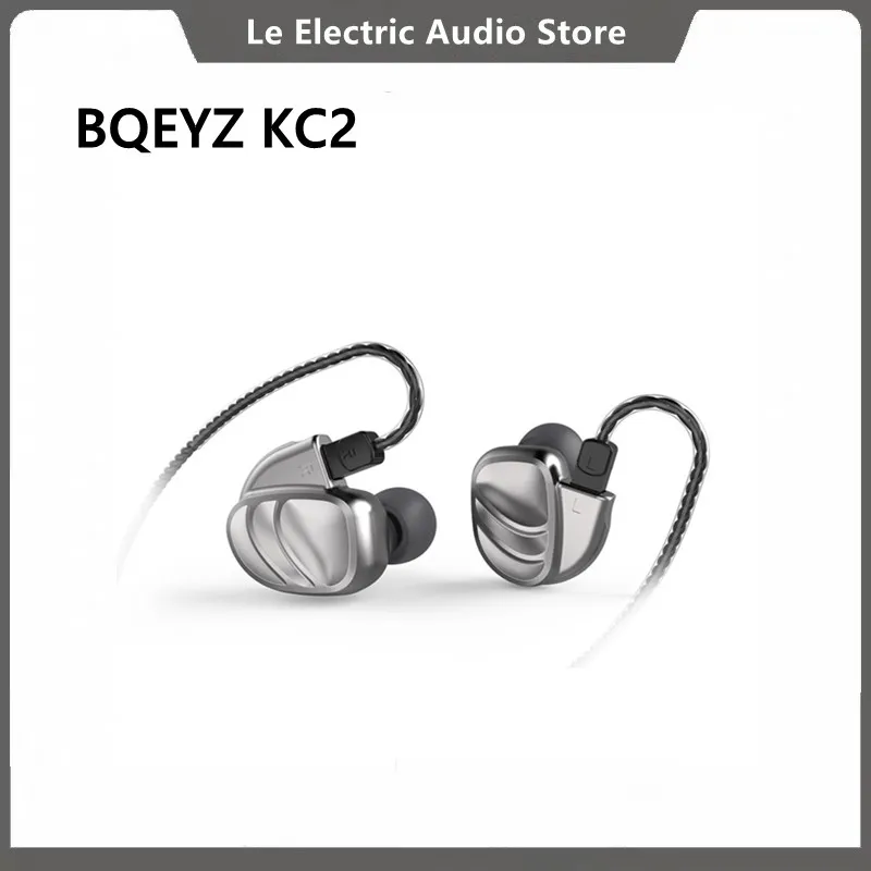 

Стереонаушники-вкладыши BQEYZ KC2 со съемным кабелем 0,78 мм и микрофоном