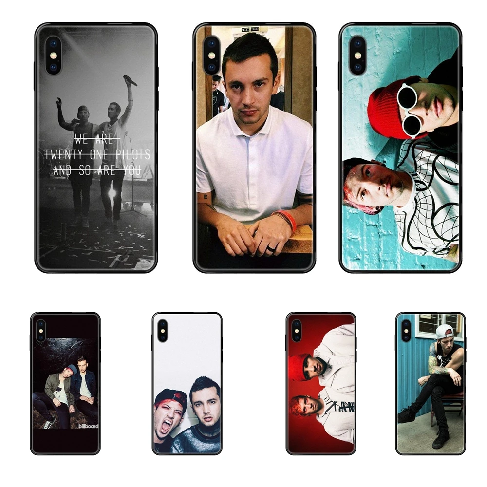 Профессиональные черные мягкие защитные чехлы Twenty One Pilots для телефонов Samsung Galaxy A5