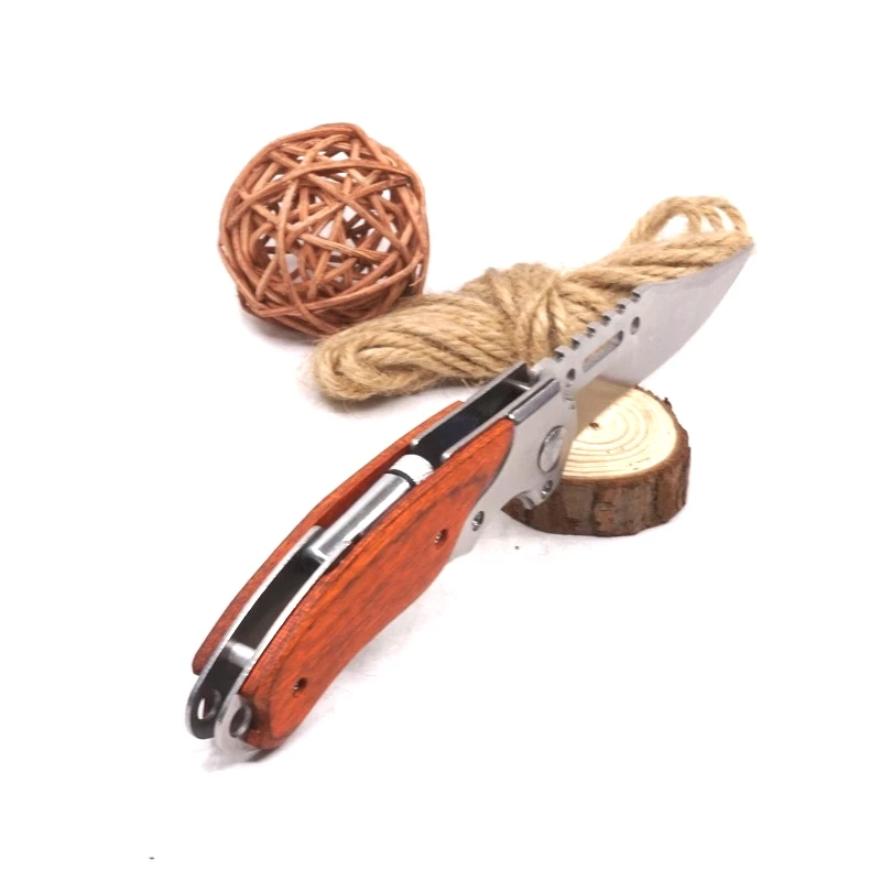 198 мм складной нож выживания тактика уличный карманный с светодиодный фонарик