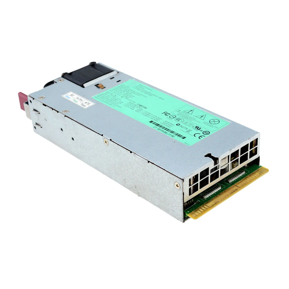 1200 Вт PSU источник питания протестирован DL580G6 G7 HSTNS-PL30 + плата разрыва 50 см psu кабели