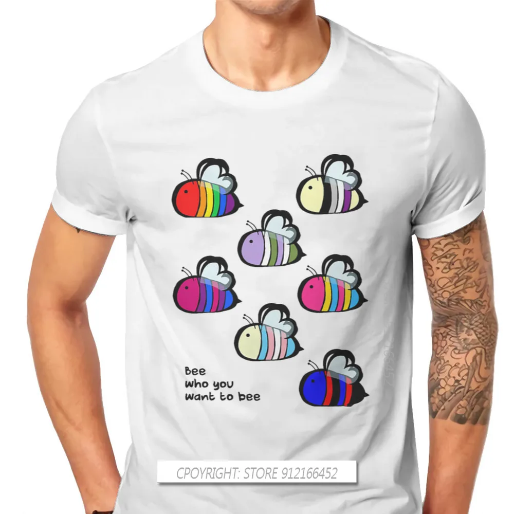 Модные футболки с пчелами и Swarm топы из Ткани в стиле ЛГБТ прадость месяца для