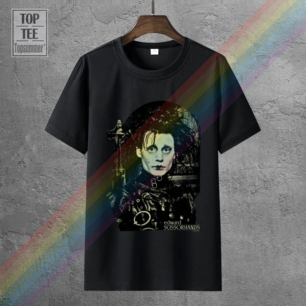 

Edward Scissorhands Men'S Edward Slim Fit T Shirt X Large Black