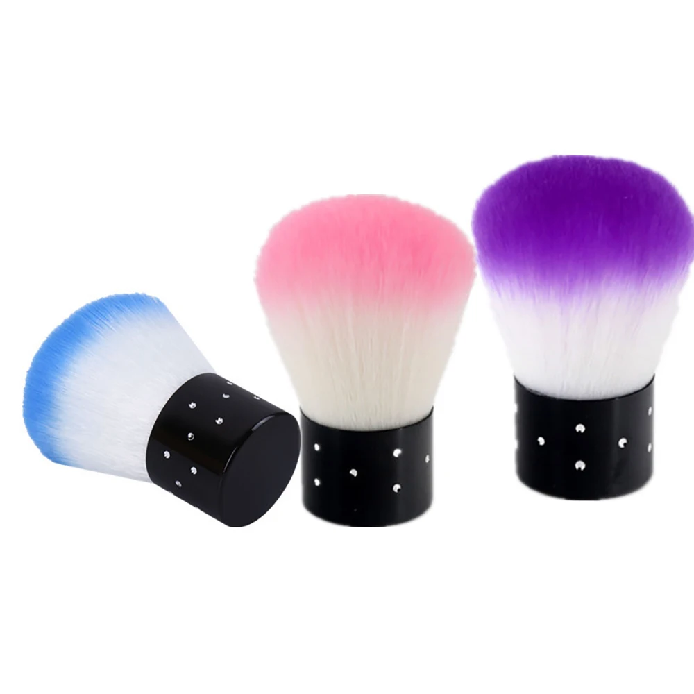 1 шт. Мини Короткая щетка для очистки ногтей пластиковые инструменты маникюра и