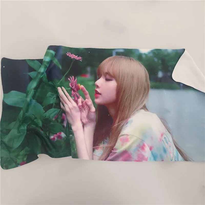 35*75 см Черно-розовая мягкая тряпочка для мытья ванны KILL THIS LOVE Photo Book JISOO LISA ROSE JENNIE высококачественный хлопок LJJ277
