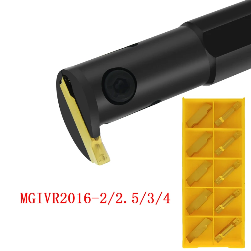 MGIVR2016-2 MGIVR2016-2.5 MGIVR2016-3 MGMN200 MGMN250 MGMN300 MGMN400 держатель для шлицевых инструментов + 10 шт.