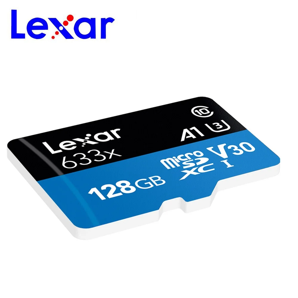 Lexar карта памяти SD 633x95M UHS-I Flash micro sd 512gb 1 ТБ microsd для дрона Gopro Sport camera SDXC Store card 32gb 64gb 128GB