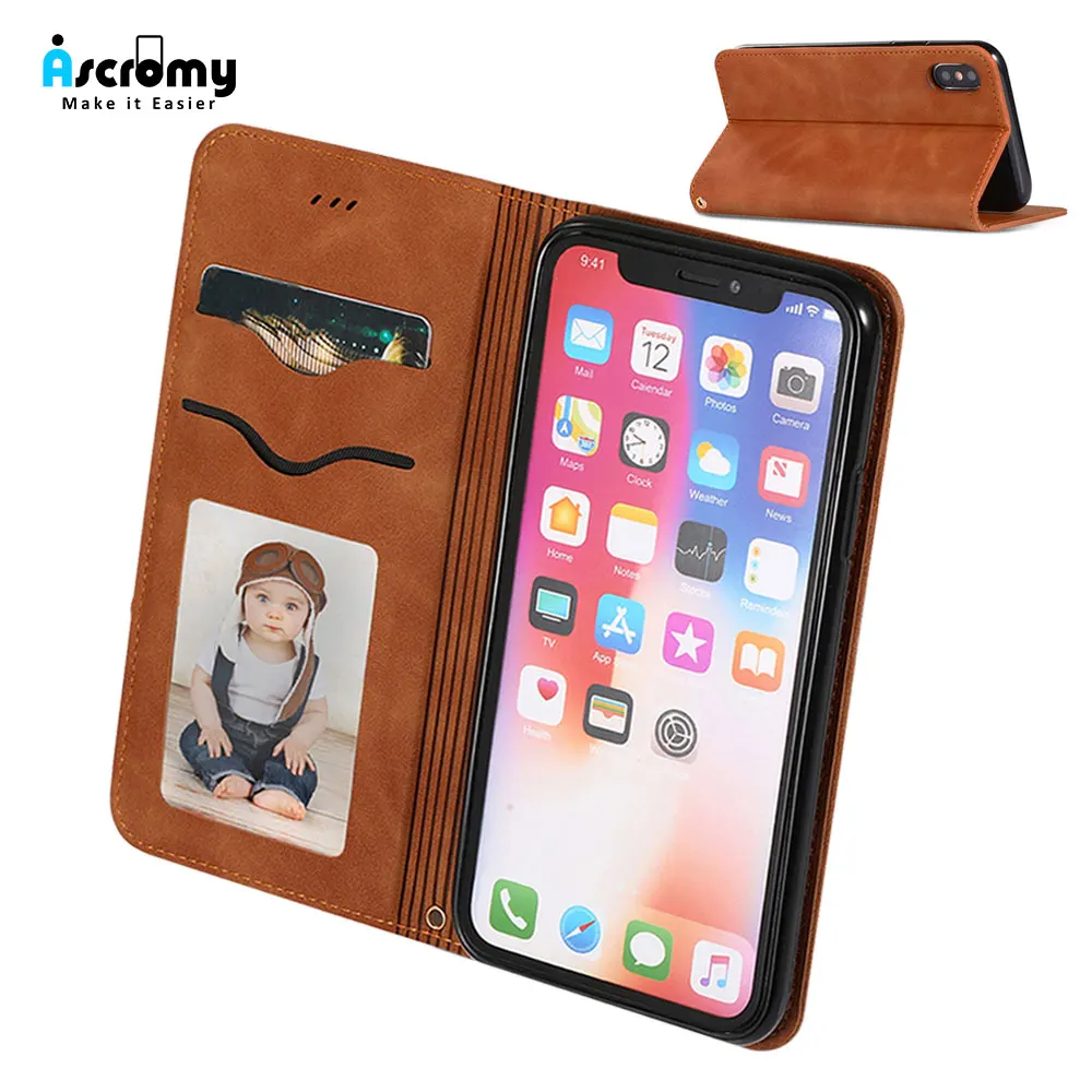 Чехол для iPhone XR кожаный флип кошелек Магнитный Роскошный с отделением карт