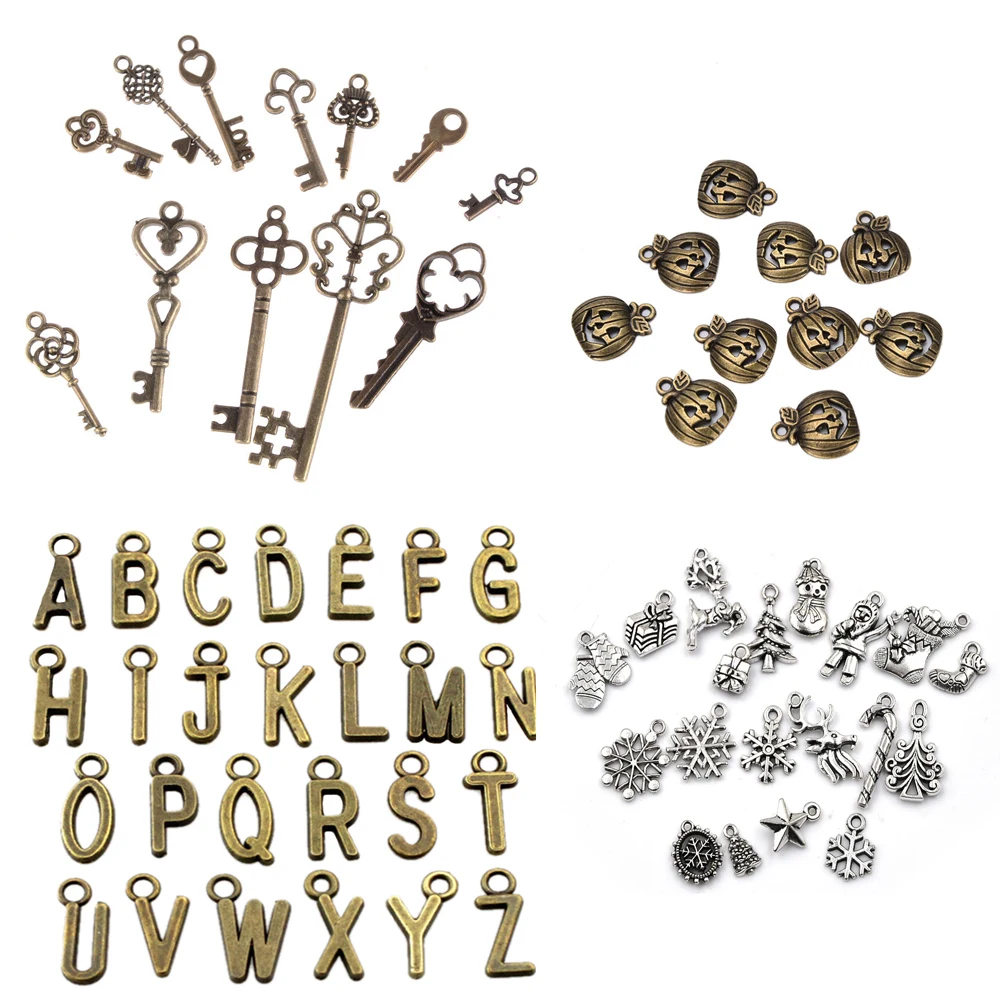 Модный шарм изготовление украшений DIY Подвески ручной работы смешанные античные