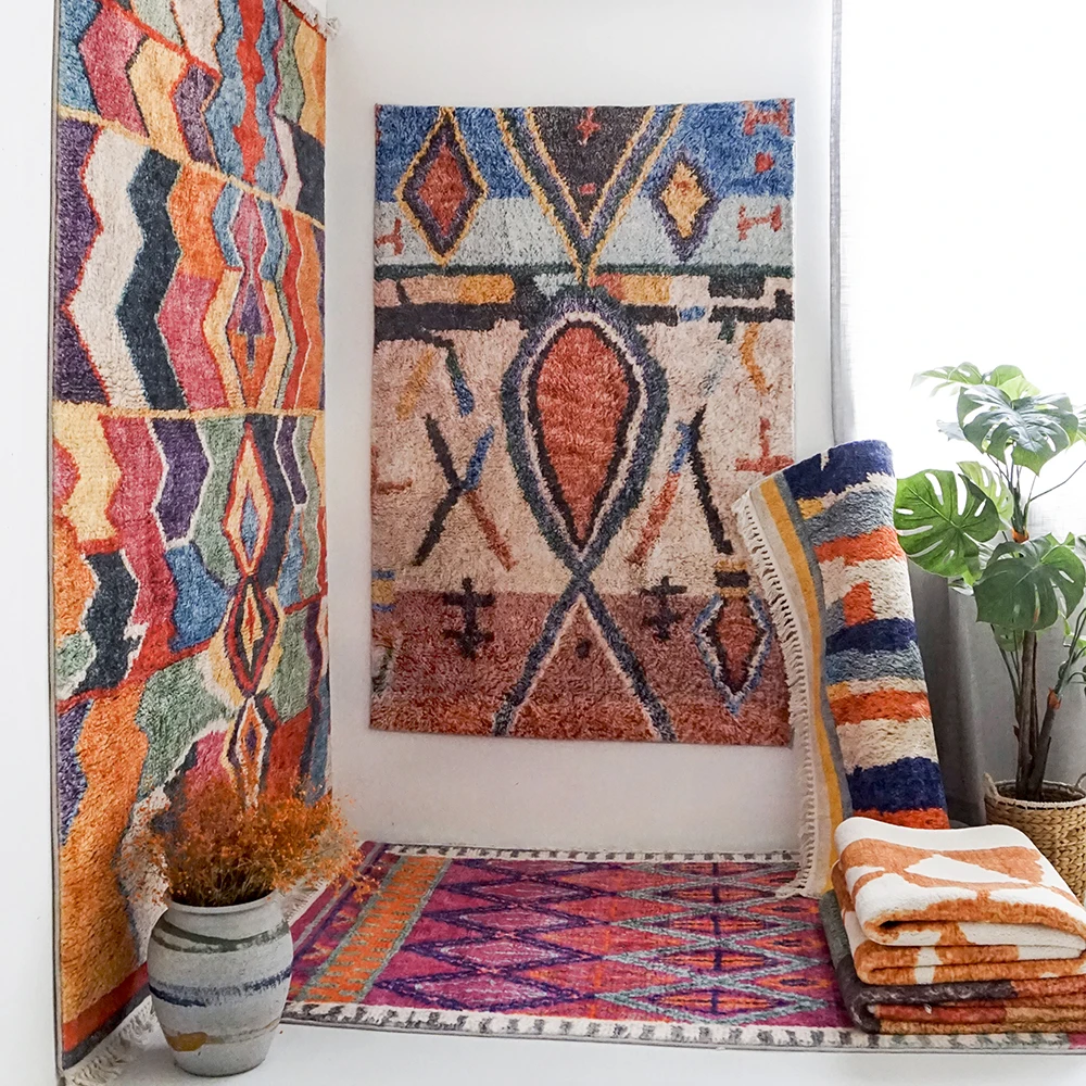 

Марокканские ковры для гостиной домашний ковер в скандинавском стиле ковер для спальни декоративный ковер для дивана журнального столика ...