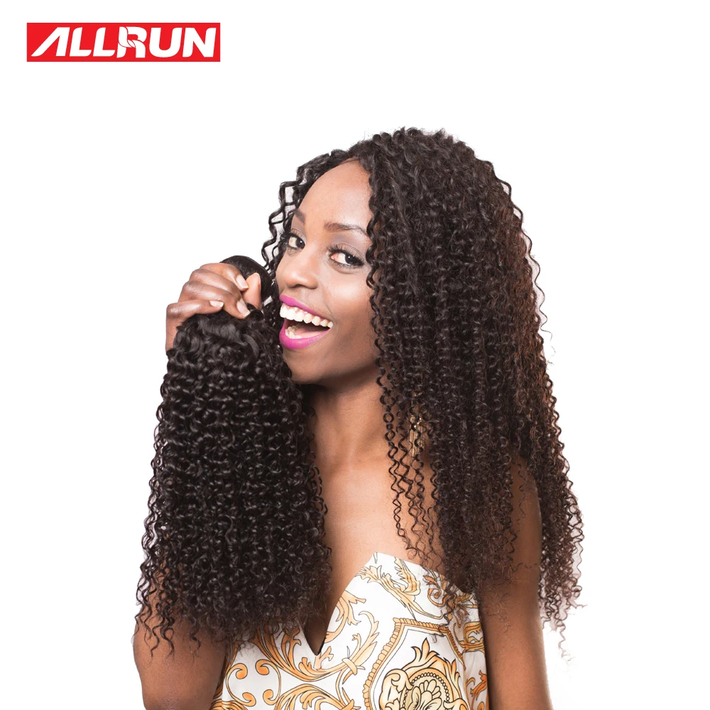 3 шт. пряди человеческих волос с застежкой бразильские кудрявые без повреждений