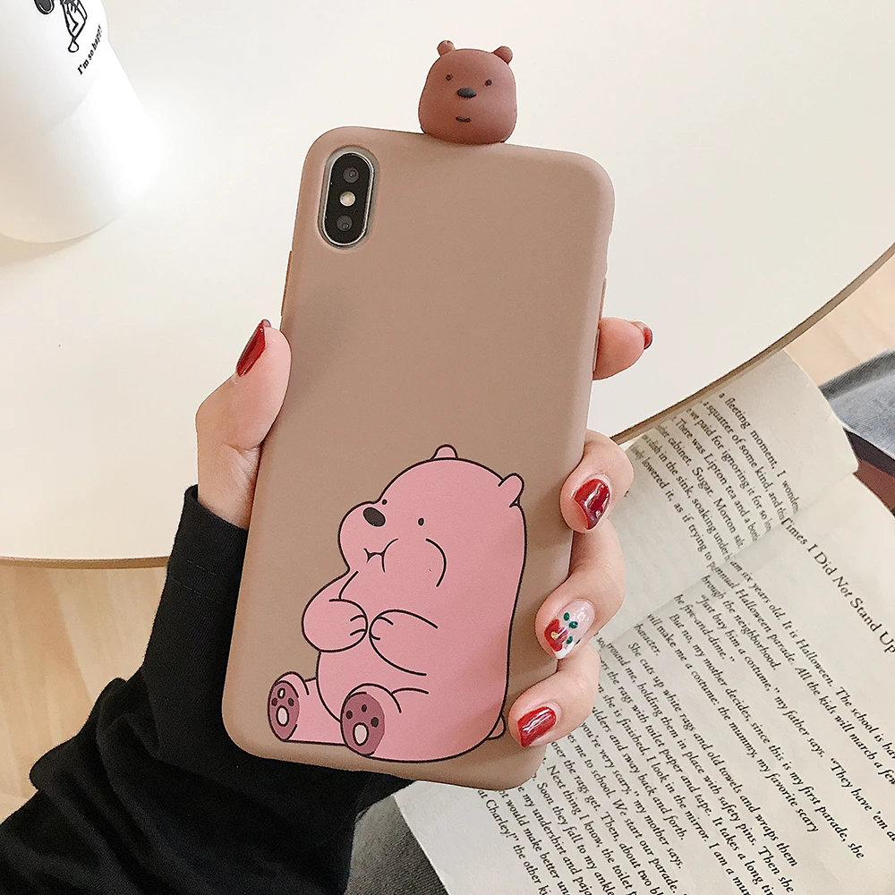 Мы вся правда о медведях игрушечный Единорог жидкости крышка для Vivo IQ00 V17 Neo S1 Y7S Z5 V15 X20 X23H X27 X9 X9S V5 Plus Мягкий чехол для телефона чехол