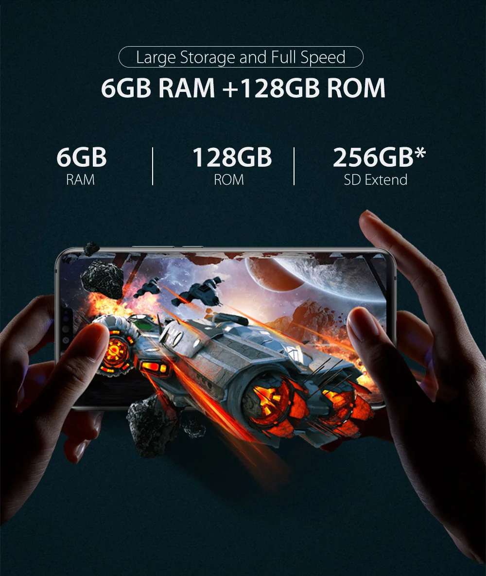 Gps ГЛОНАСС Beidou Global Band Ulefone T2 разблокировка лица отпечаток пальца ID NFC Google Play Android 9,0 6,7 дюйма 4200 мАч 16 МП