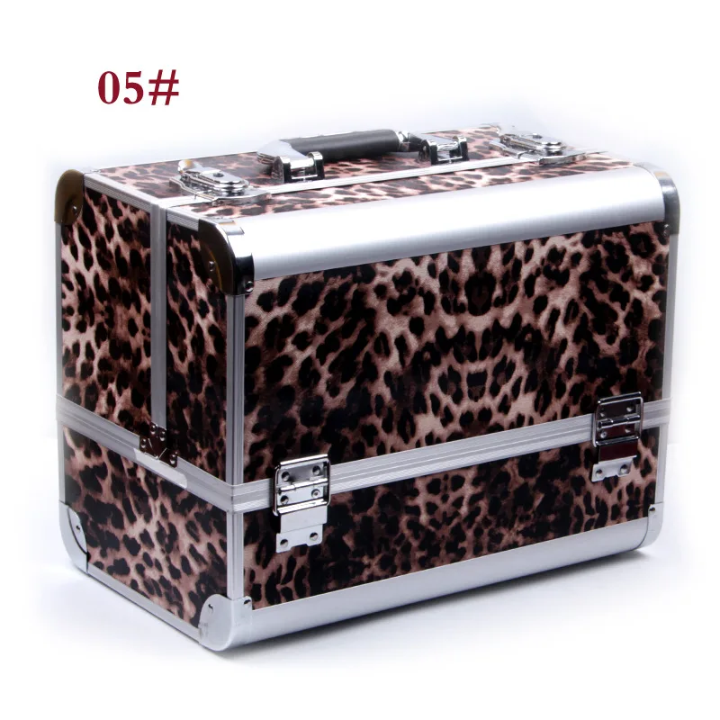 

Hot sell Makup Tool Kit Aluminum box Including Shimmer Matte Eyeshadow Lipstick Concealer Blush Brush Makeup Set Cosmetic Kit