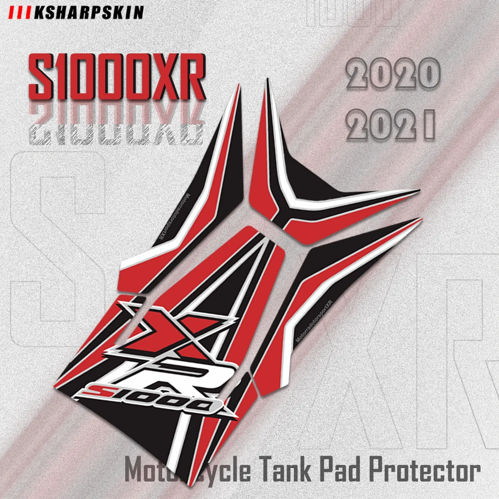 

Наклейка на топливный бак мотоцикла, 3D наклейки в виде рыбьей кости, устойчивые к царапинам декоративные аксессуары для BMW S1000XR 2020-202 S1000 XR