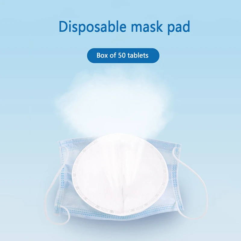 50 шт одноразовые маски прокладки Анти-аллергия маска против пыли прокладка