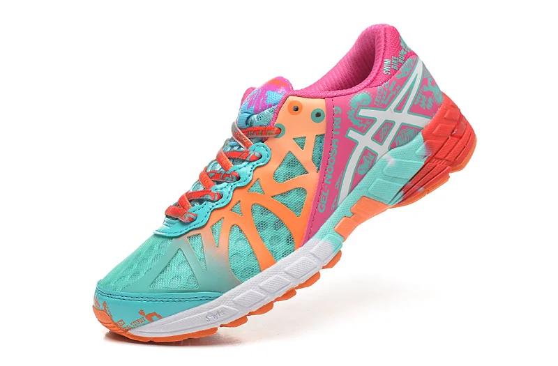 Asics Gel-Noosa TRI9 женская обувь дышащая устойчивая обувь для бега уличная теннисная обувь Hongniu
