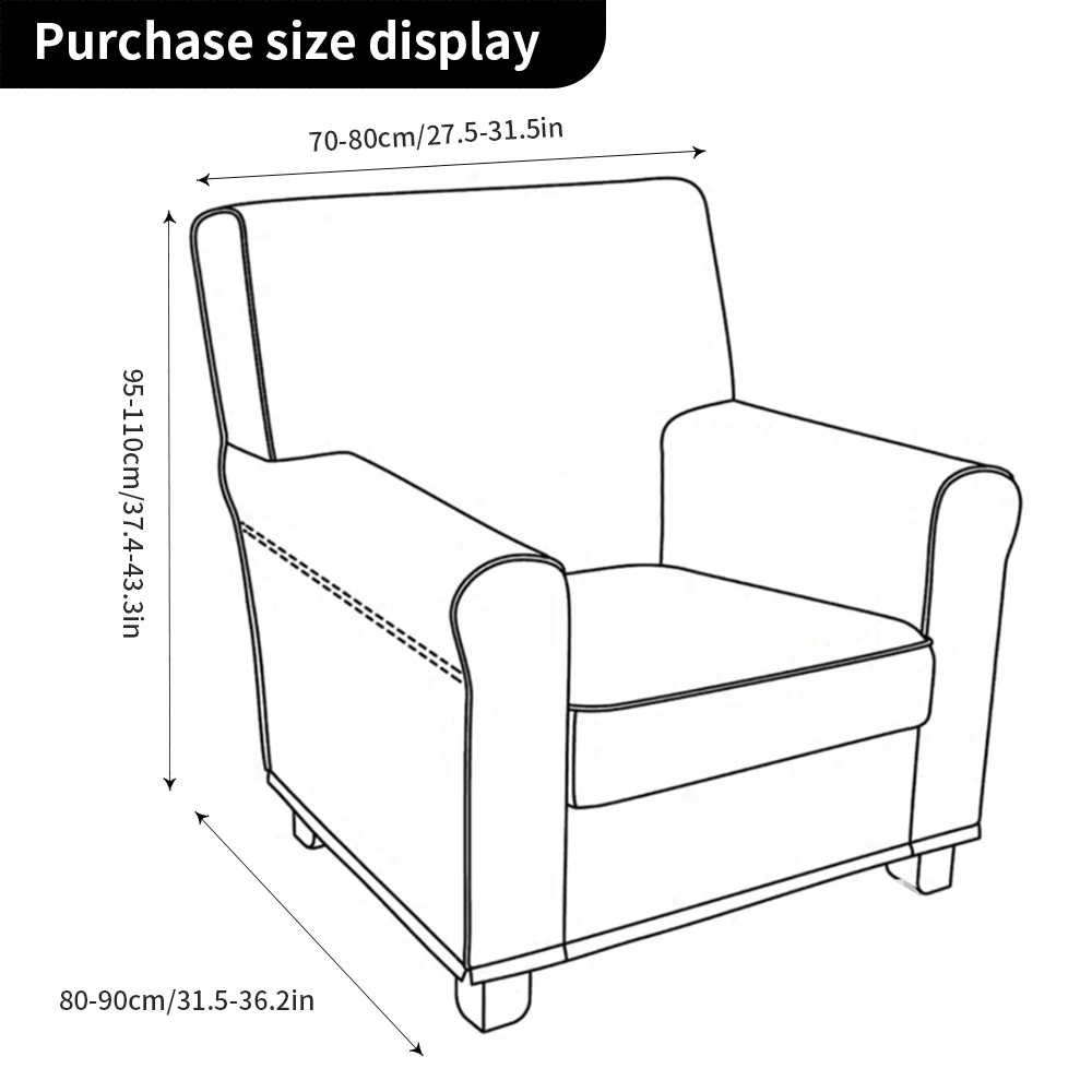 Elastic Tub Sofa Armchair Seat Cover Chair Protector Dust-proof Furniture Slipcover | Дом и сад