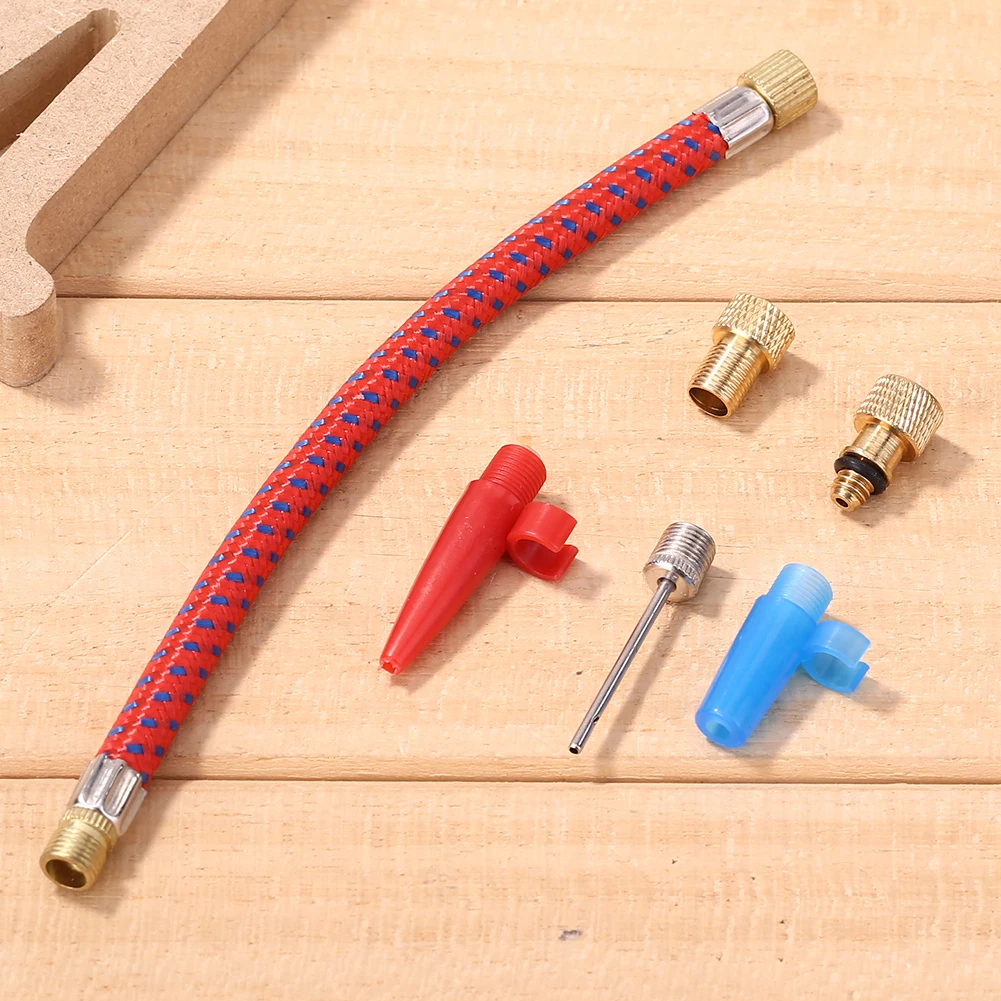 

Inflating Needle Kits Needle Hose Sports Ball Basketball Football Volleyball Bike Tire Tube Inflator Kit Air Pump Bike Pump Tool