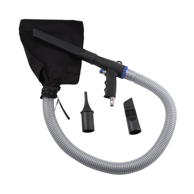 

2 in 1 Air Duster Compressor Kit Multifunction Air Vacuum Blow Pneumatic Vacuum Suction Cleaner Tools