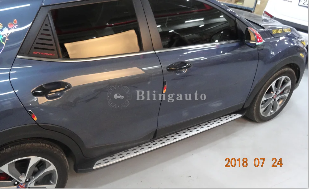 Левая и правая Подножка для KIA Stonic 2017 2018 2019 2020 2 шт.|Буксиры подвесные подножки| |