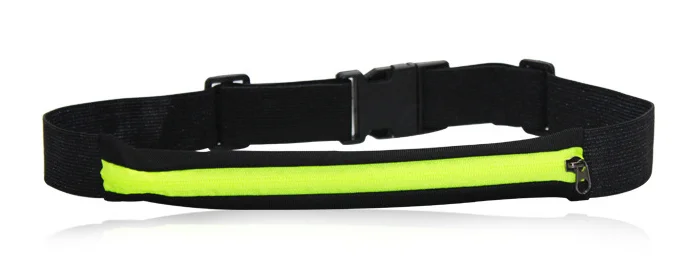 Green Single Pocket Для женщин и мужчин, бег, поясная сумка, Забавный Водонепроницаемый пояс-сумка, велосипедная решетка радиатора для спортивных авто, Бум Сумки sac banane saszetka na biodra - Цвет: Green Single Pocket