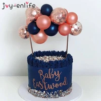 1set 5inch balloon arch cake topper decorative mini balloon cake topper kits wedding birthday party cake decoration supplies